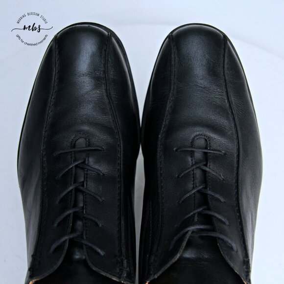 Coach‎ Corwin Stitched Italian Leather Lace Up Oxfords Black Men 12 main image 6